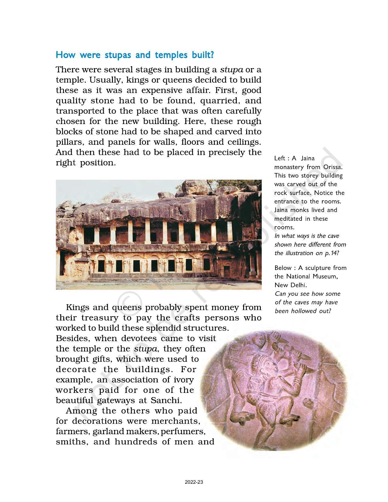 NCERT Book for Class 6 Social Science(History) : Chapter 11-Buildings, Paintings and Books - Page 4