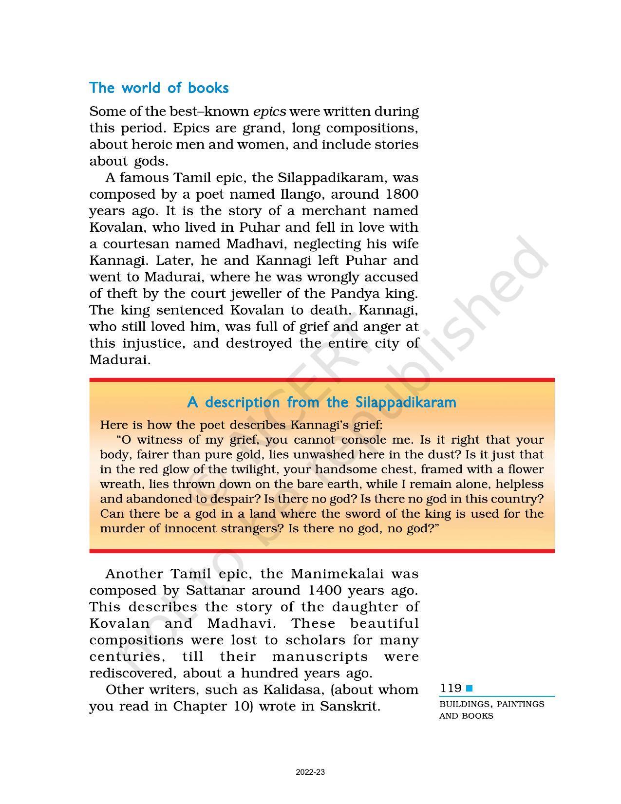 NCERT Book for Class 6 Social Science(History) : Chapter 11-Buildings, Paintings and Books - Page 6