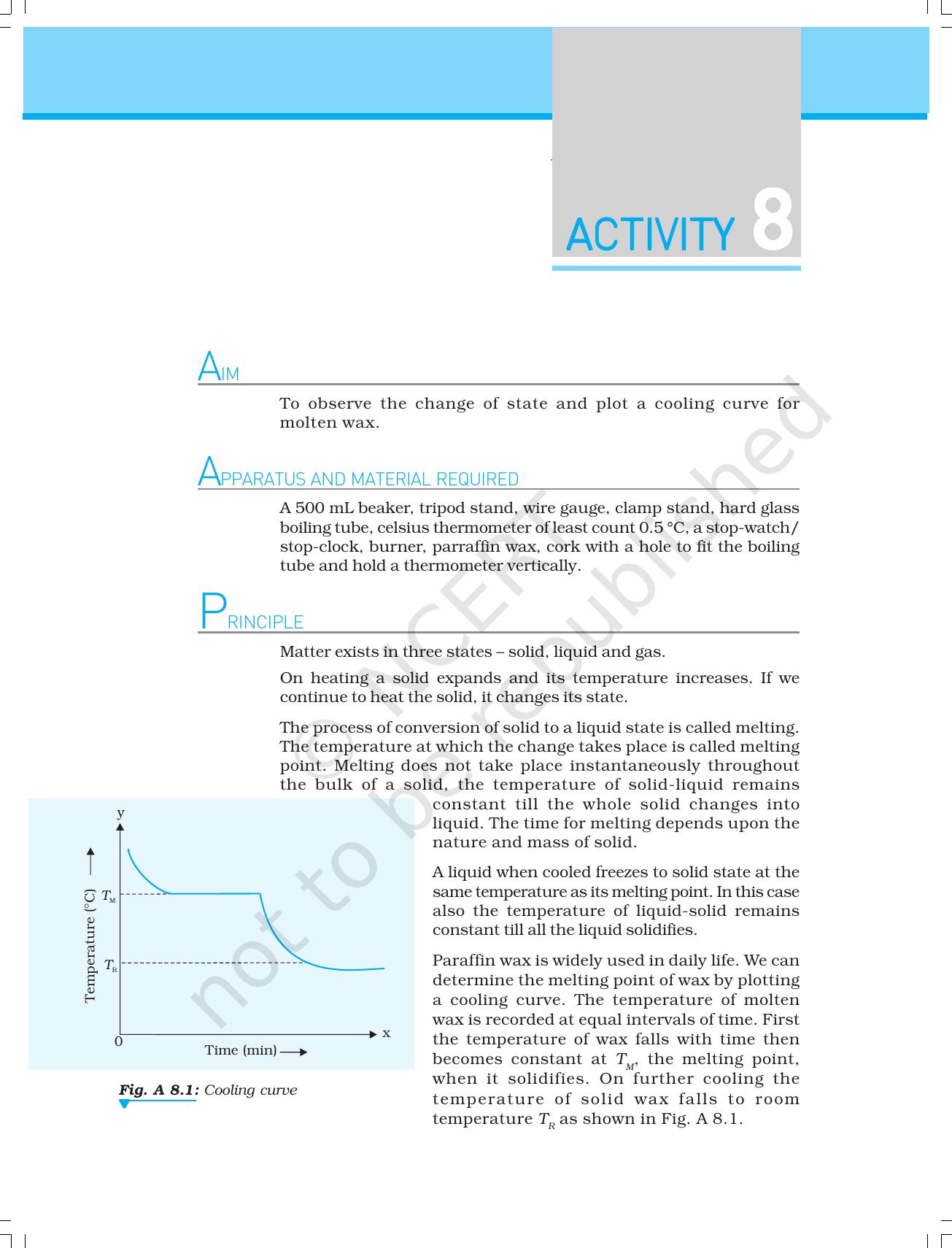 NCERT Laboratory Manuals for Class XI Physics - Activities (6 to 13) - Page 9