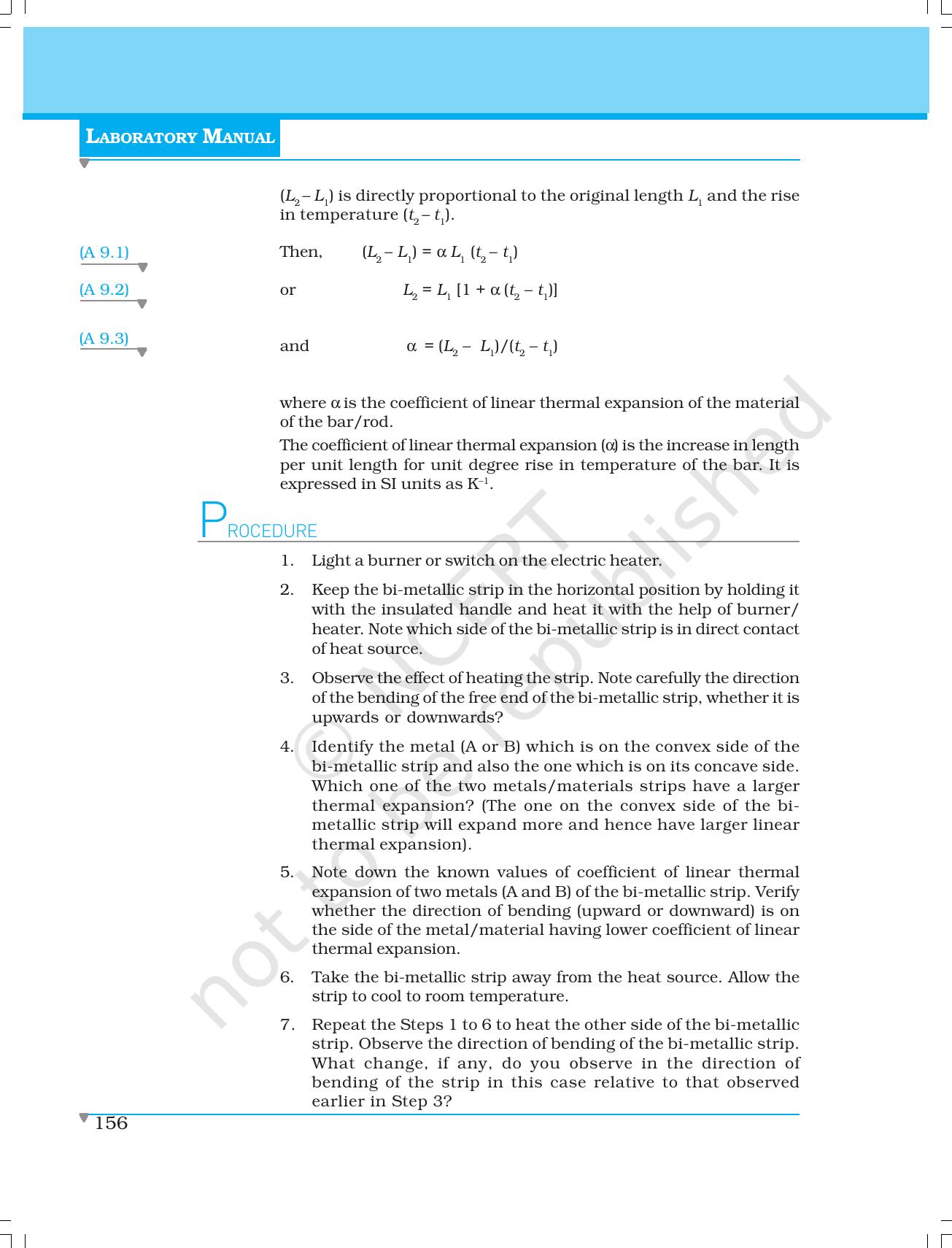 NCERT Laboratory Manuals for Class XI Physics - Activities (6 to 13) - Page 13