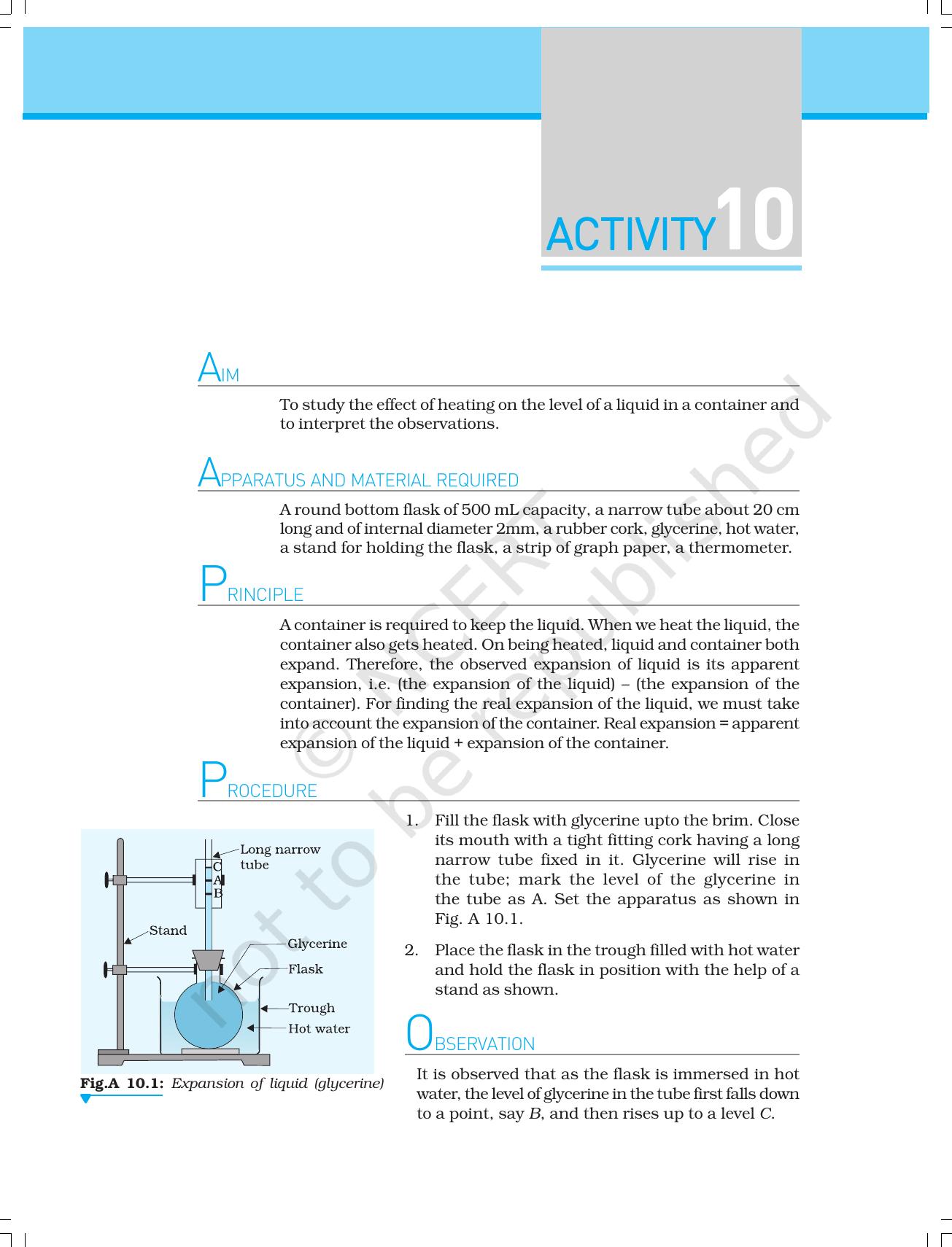 NCERT Laboratory Manuals for Class XI Physics - Activities (6 to 13) - Page 15