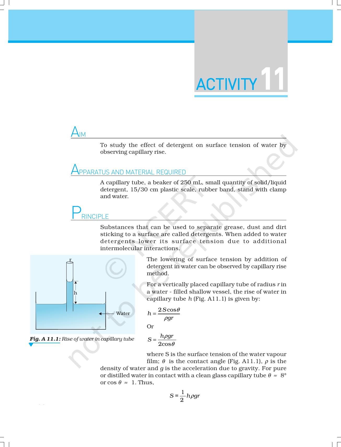 NCERT Laboratory Manuals for Class XI Physics - Activities (6 to 13) - Page 17