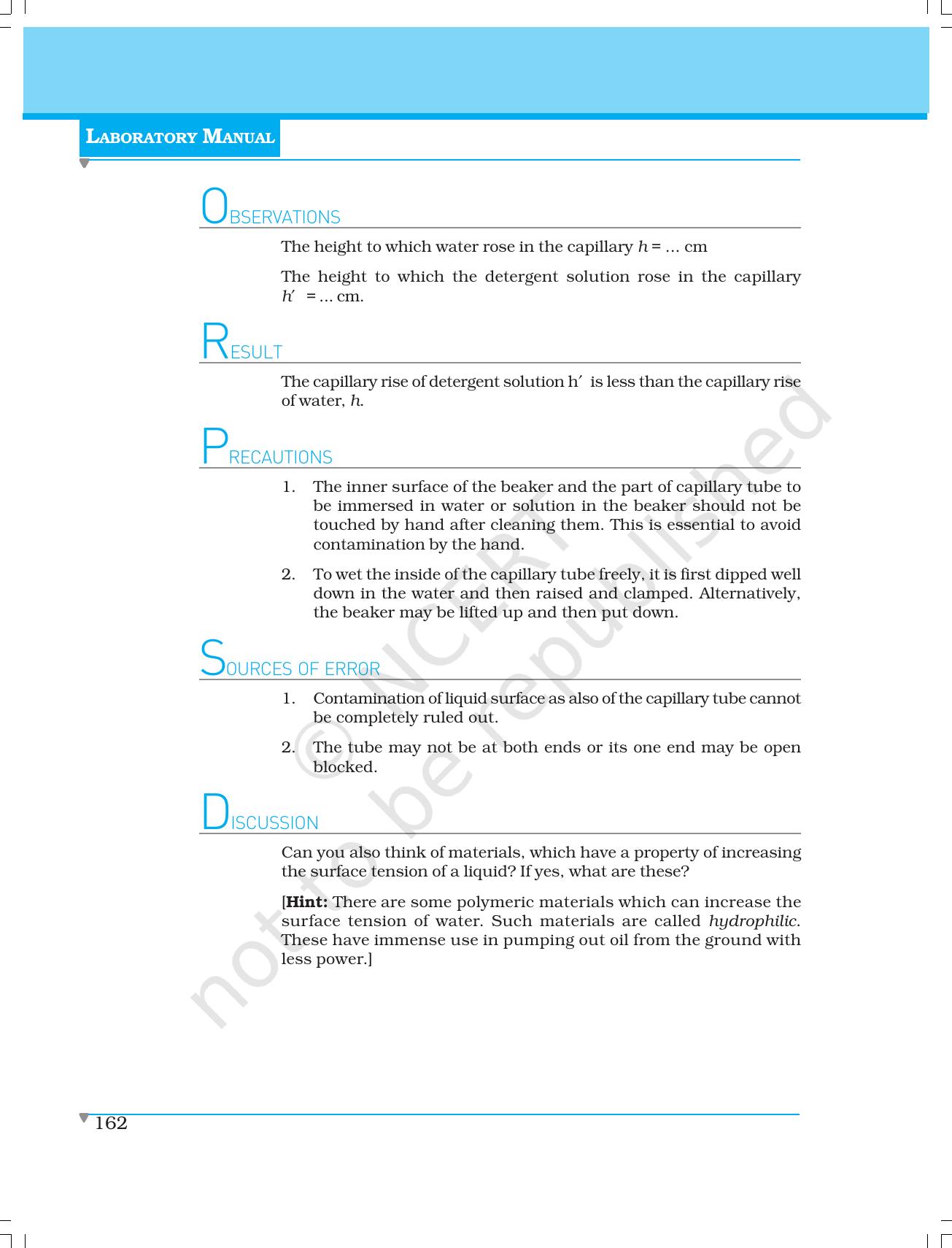 NCERT Laboratory Manuals for Class XI Physics - Activities (6 to 13) - Page 19