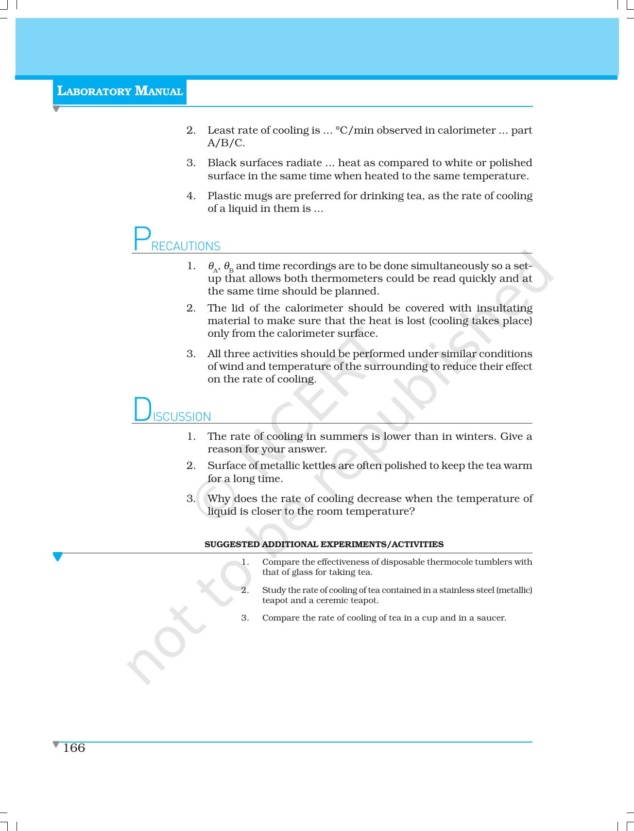 NCERT Laboratory Manuals for Class XI Physics - Activities (6 to 13) - Page 23