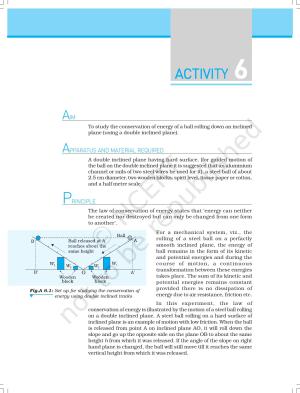 NCERT Laboratory Manuals for Class XI Physics - Activities (6 to 13)