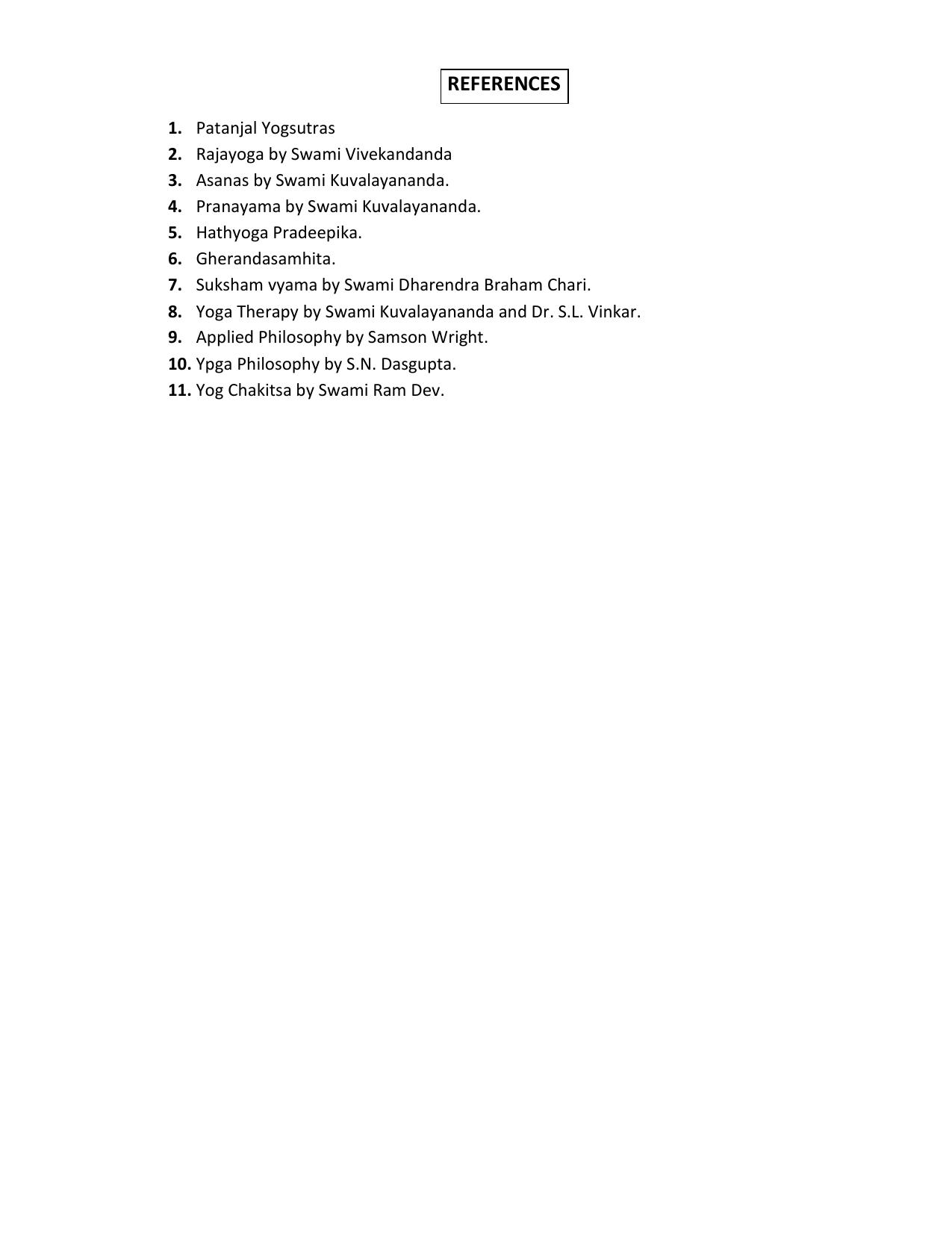 HP Board Class 12th Syllabus for Yoga - Page 3