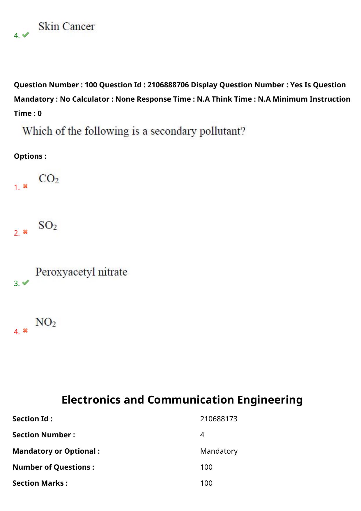 AP ECET 2024 Electronics and Communication Engineering (Shift 2) Question Paper wth Key - Page 65