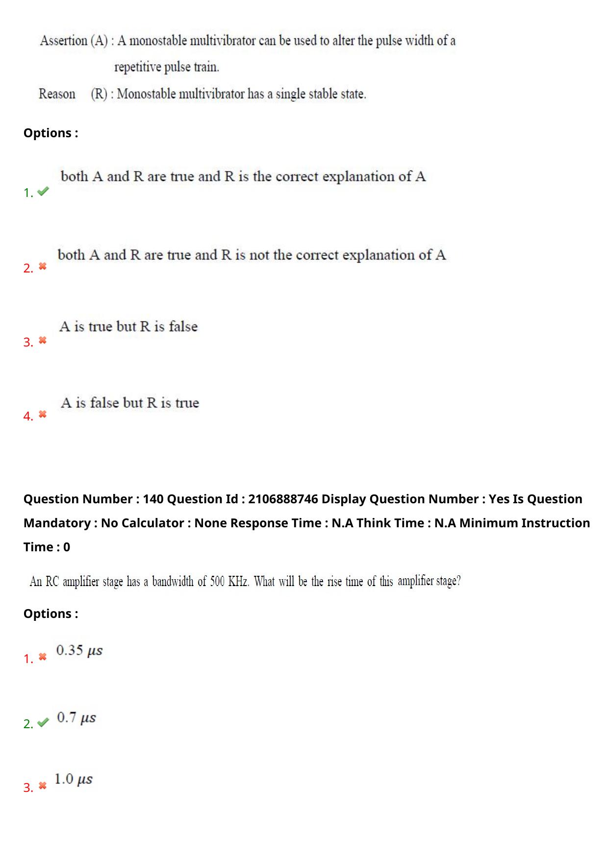 AP ECET 2024 Electronics and Communication Engineering (Shift 2) Question Paper wth Key - Page 89