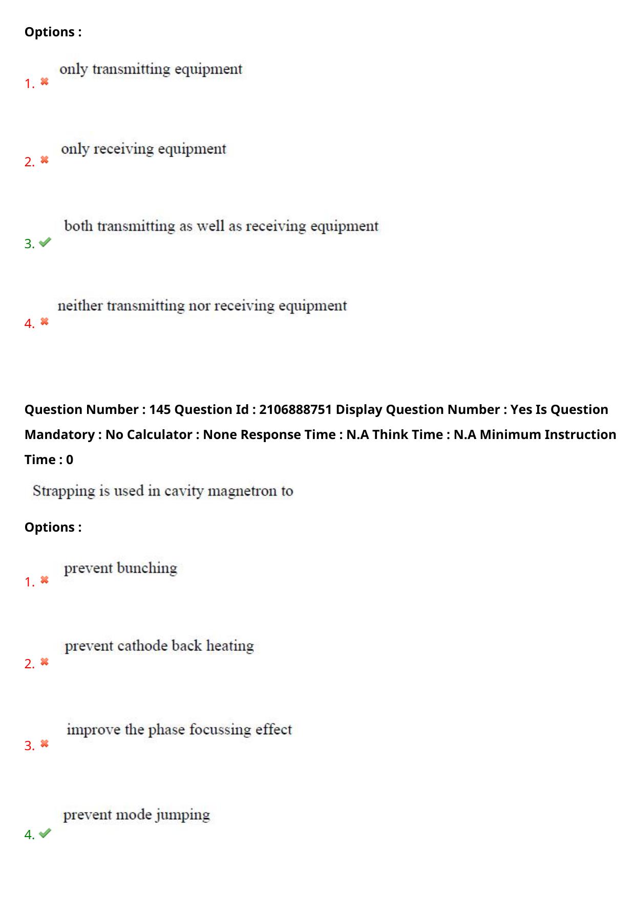 AP ECET 2024 Electronics and Communication Engineering (Shift 2) Question Paper wth Key - Page 92