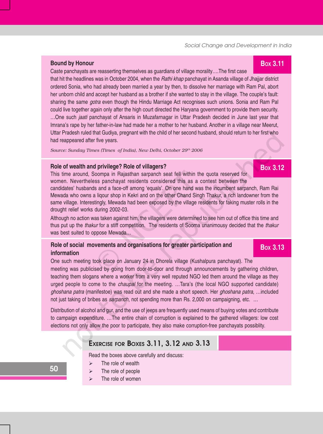 NCERT Book for Class 12 Sociology (Social Change and Development in India) Chapter 3 The Story of Indian Democracy - Page 16