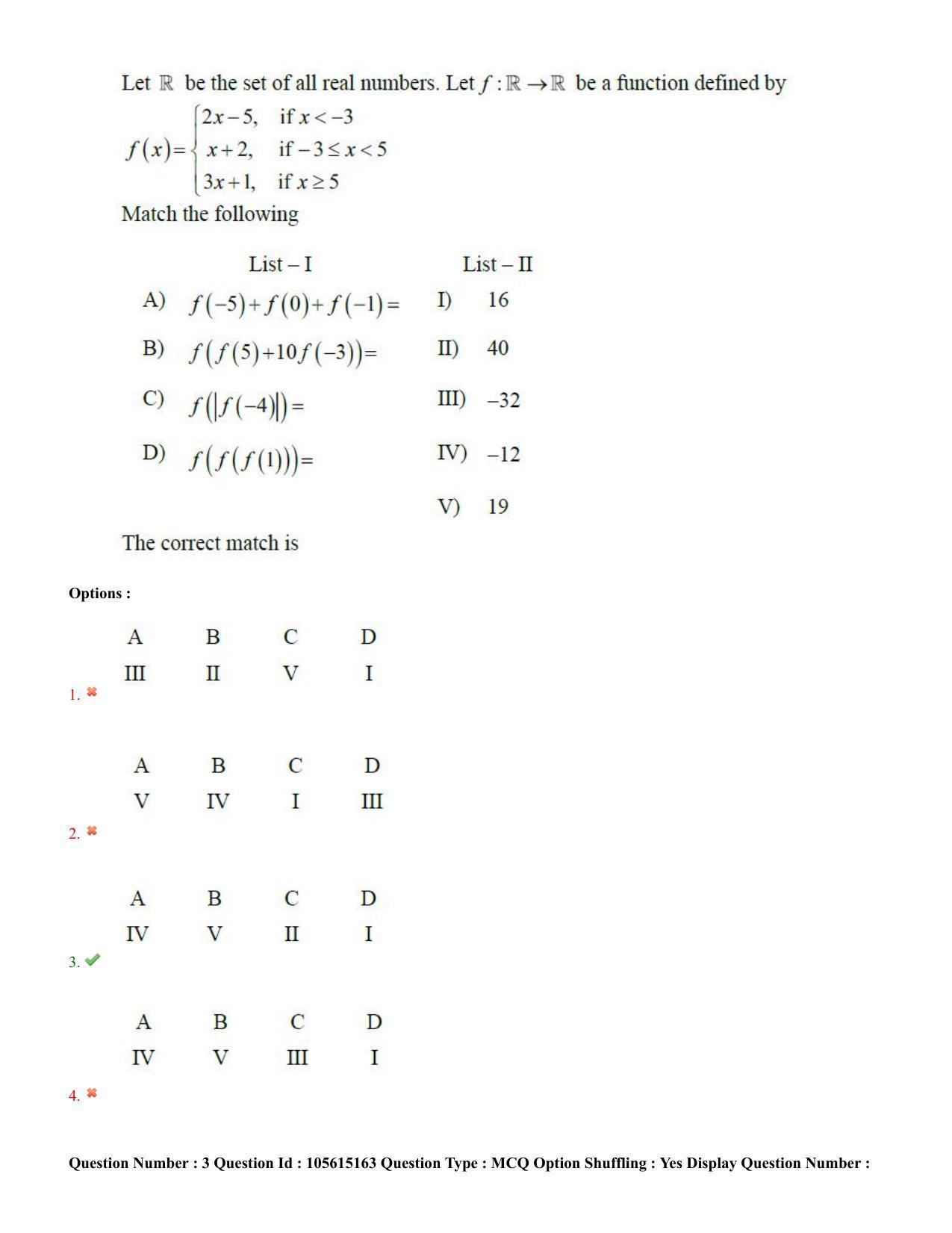 TS EAMCET 2022 Engineering Question Paper with Key (18 July 2022 Afternoon (English )) - Page 3