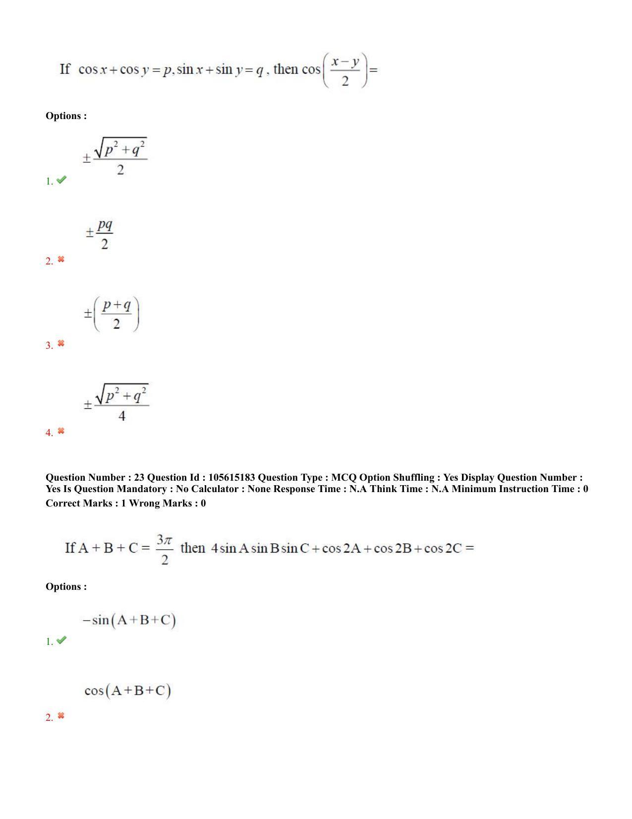 TS EAMCET 2022 Engineering Question Paper with Key (18 July 2022 Afternoon (English )) - Page 16