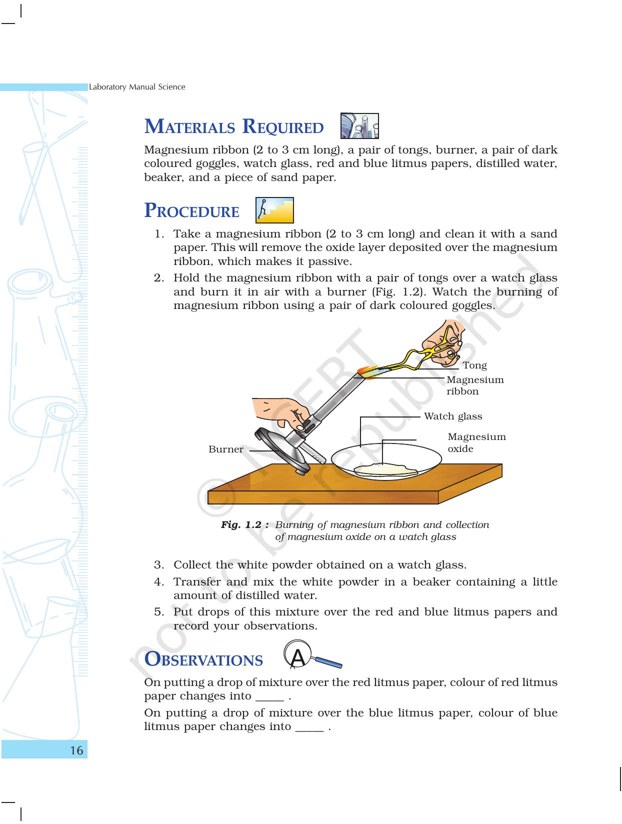 NCERT Laboratory Manuals for Class X Science - Materials - Page 4