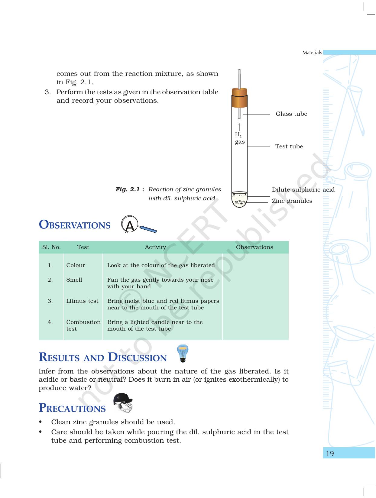 NCERT Laboratory Manuals for Class X Science - Materials - Page 7