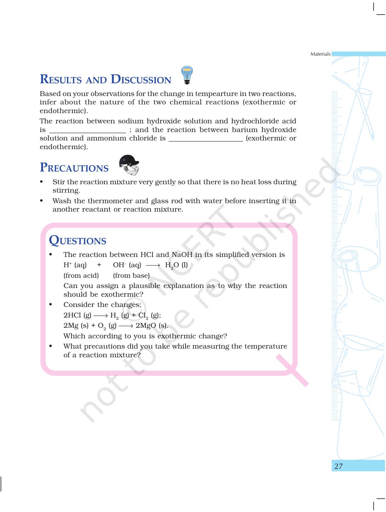 NCERT Laboratory Manuals for Class X Science - Materials - Page 15