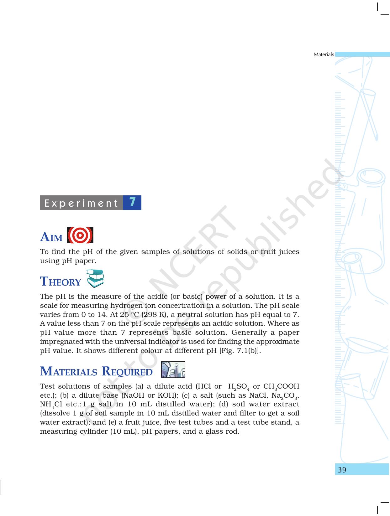 NCERT Laboratory Manuals for Class X Science - Materials - Page 27