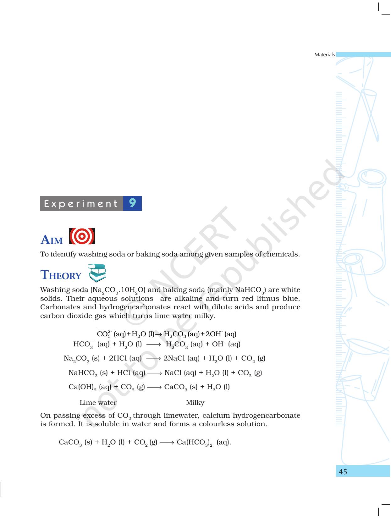 NCERT Laboratory Manuals for Class X Science - Materials - Page 33