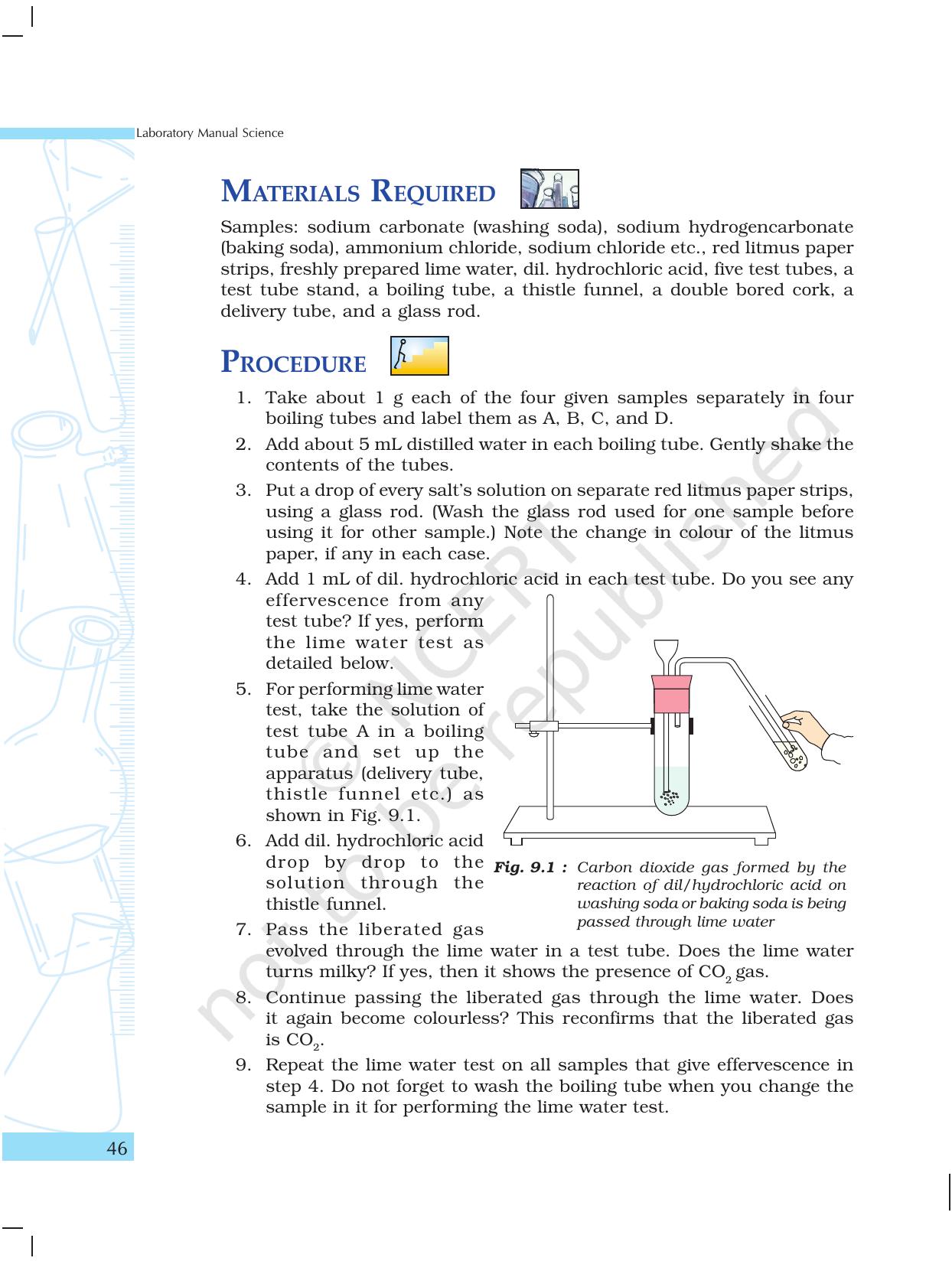 NCERT Laboratory Manuals for Class X Science - Materials - Page 34