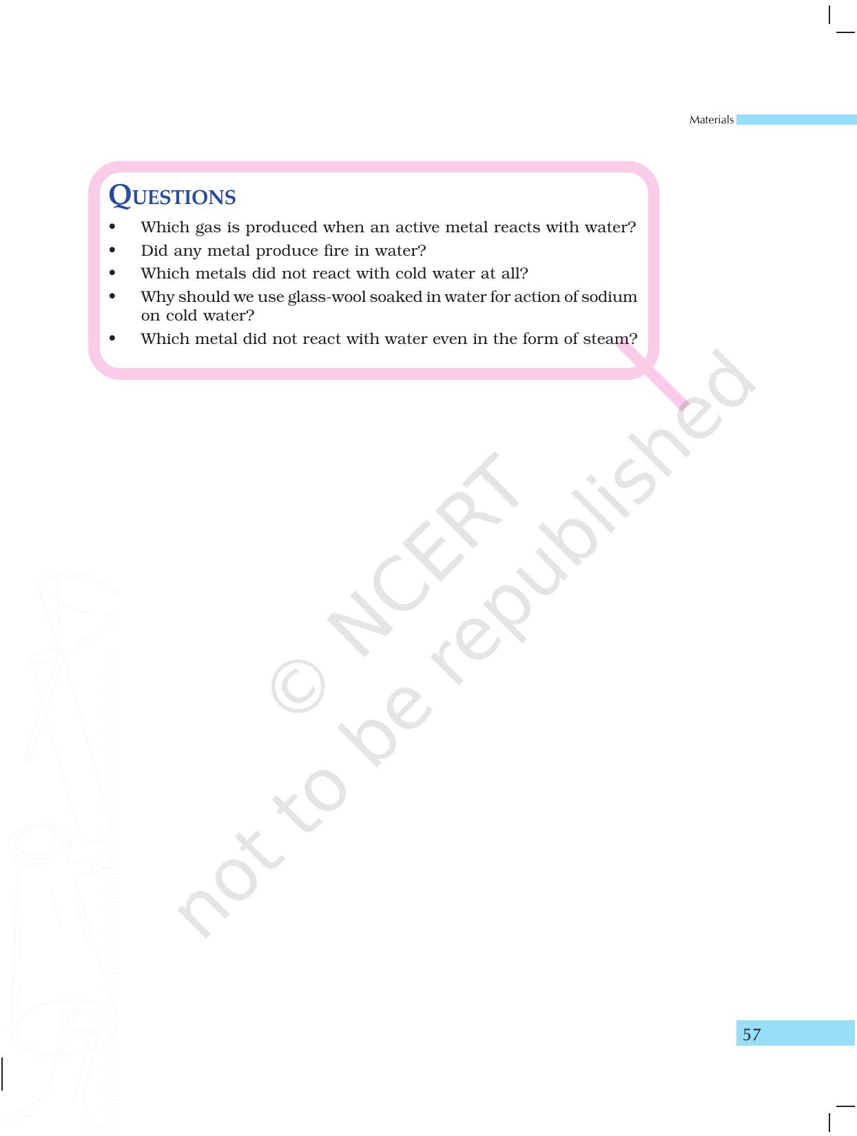 NCERT Laboratory Manuals for Class X Science - Materials - Page 45