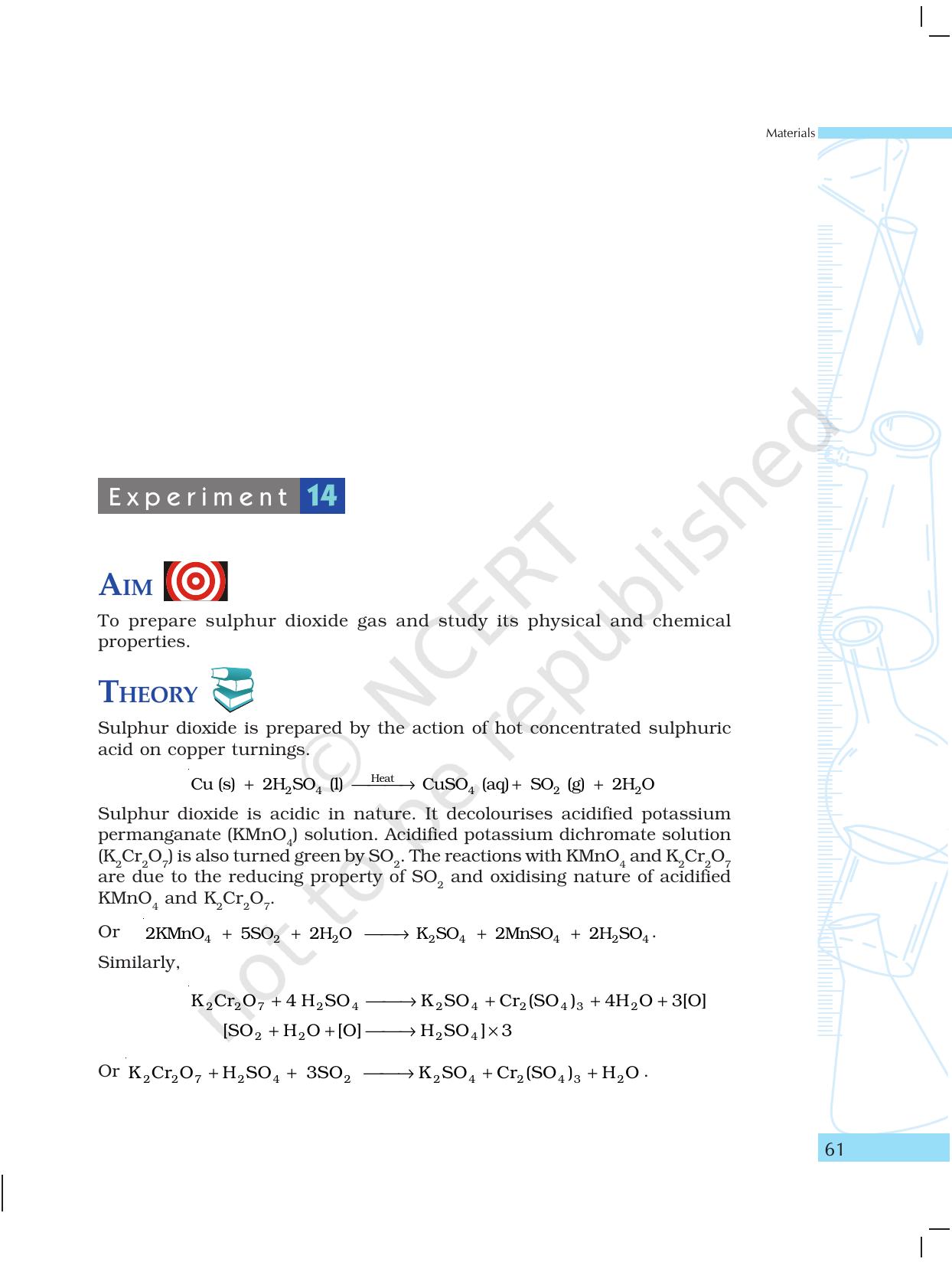 NCERT Laboratory Manuals for Class X Science - Materials - Page 49
