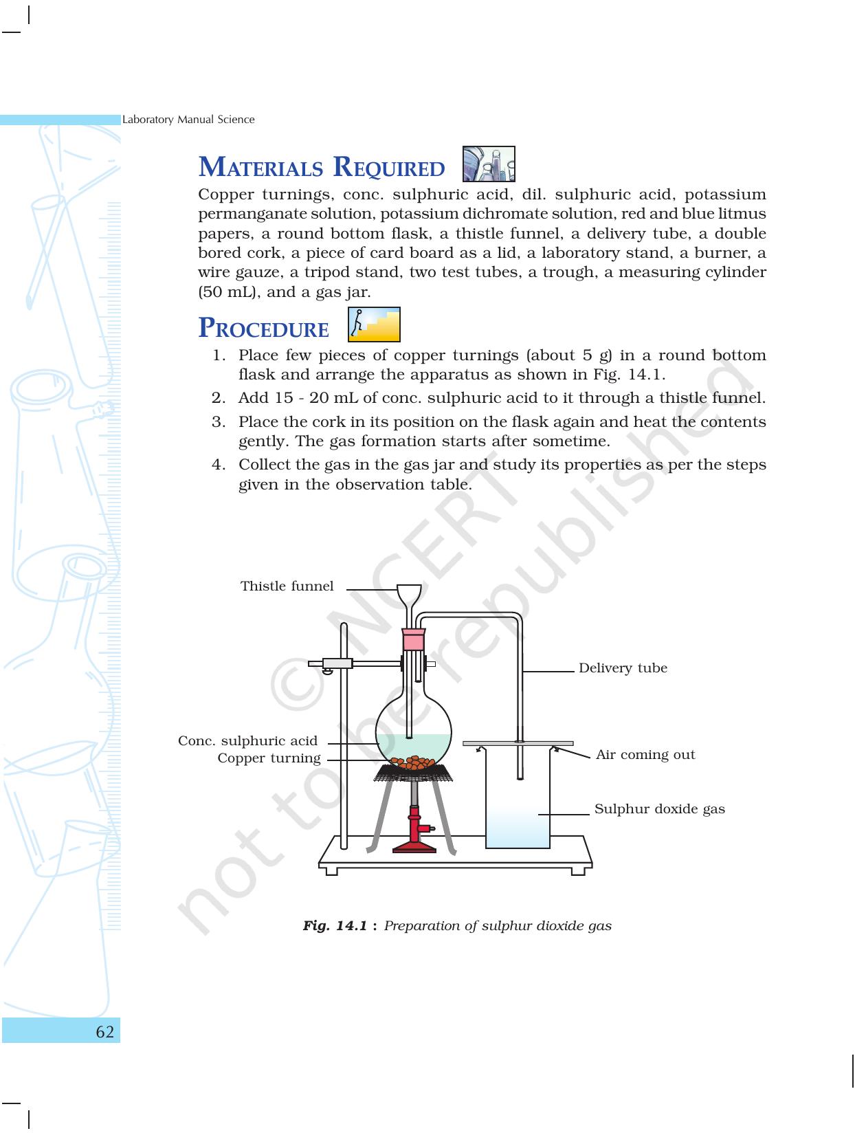 NCERT Laboratory Manuals for Class X Science - Materials - Page 50