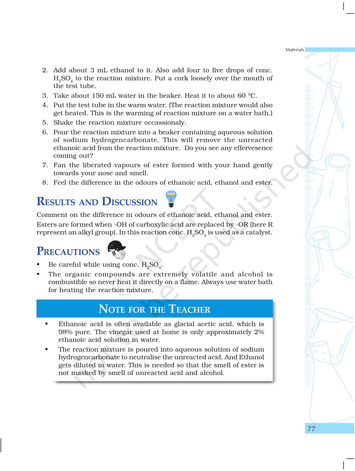 NCERT Laboratory Manuals for Class X Science - Materials - Page 65