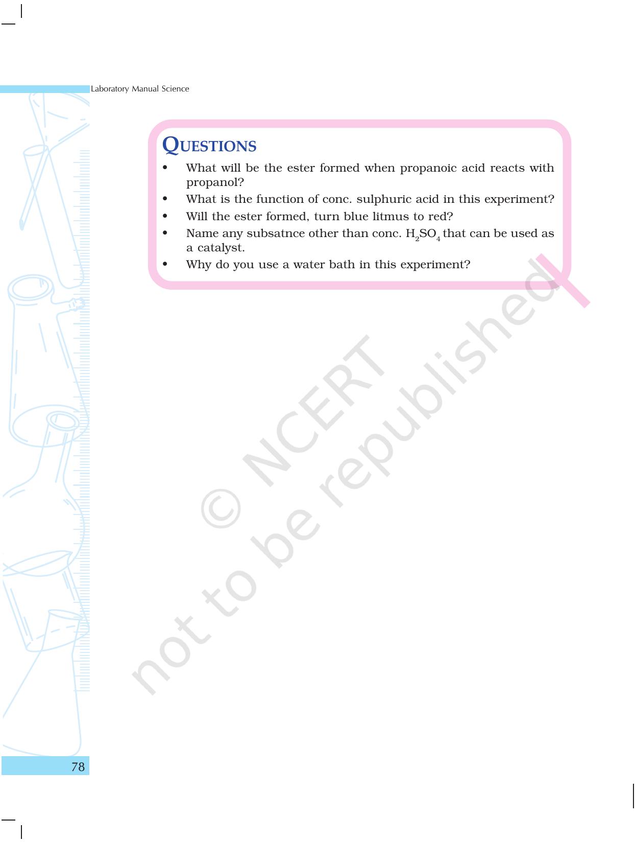 NCERT Laboratory Manuals for Class X Science - Materials - Page 66