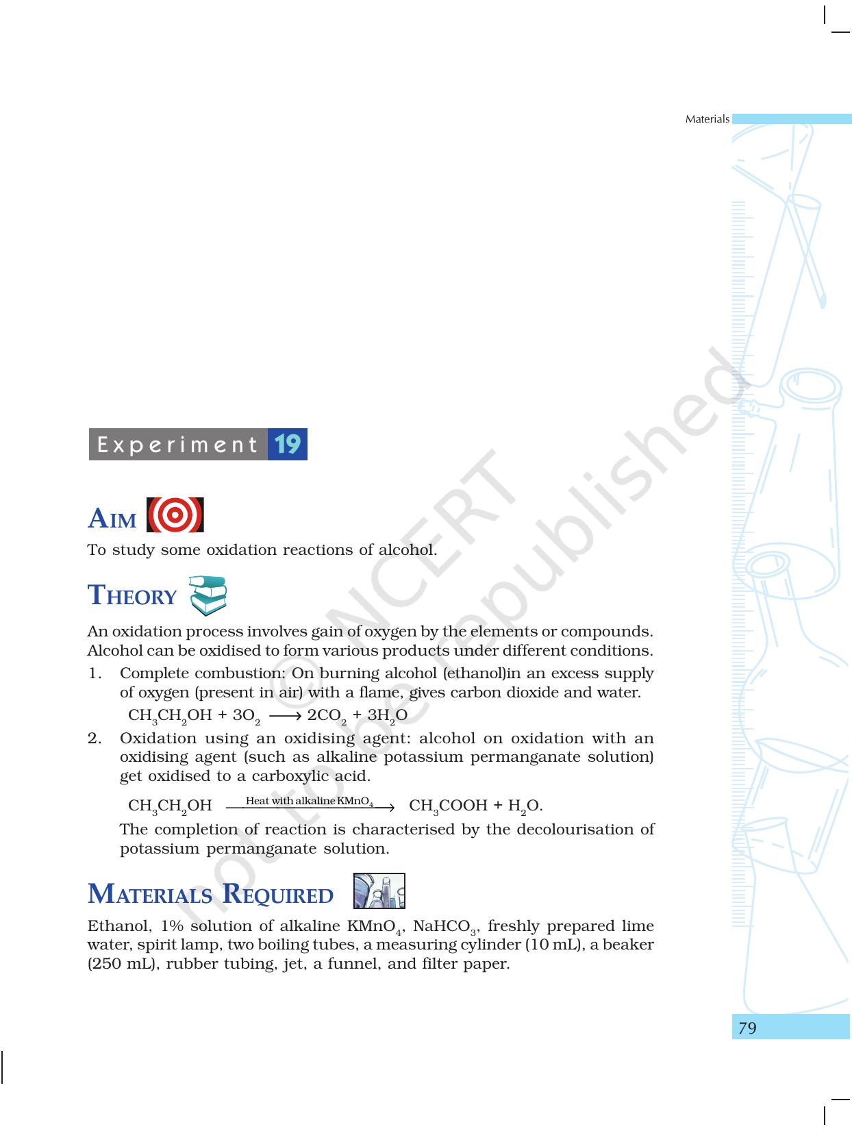 NCERT Laboratory Manuals for Class X Science - Materials - Page 67