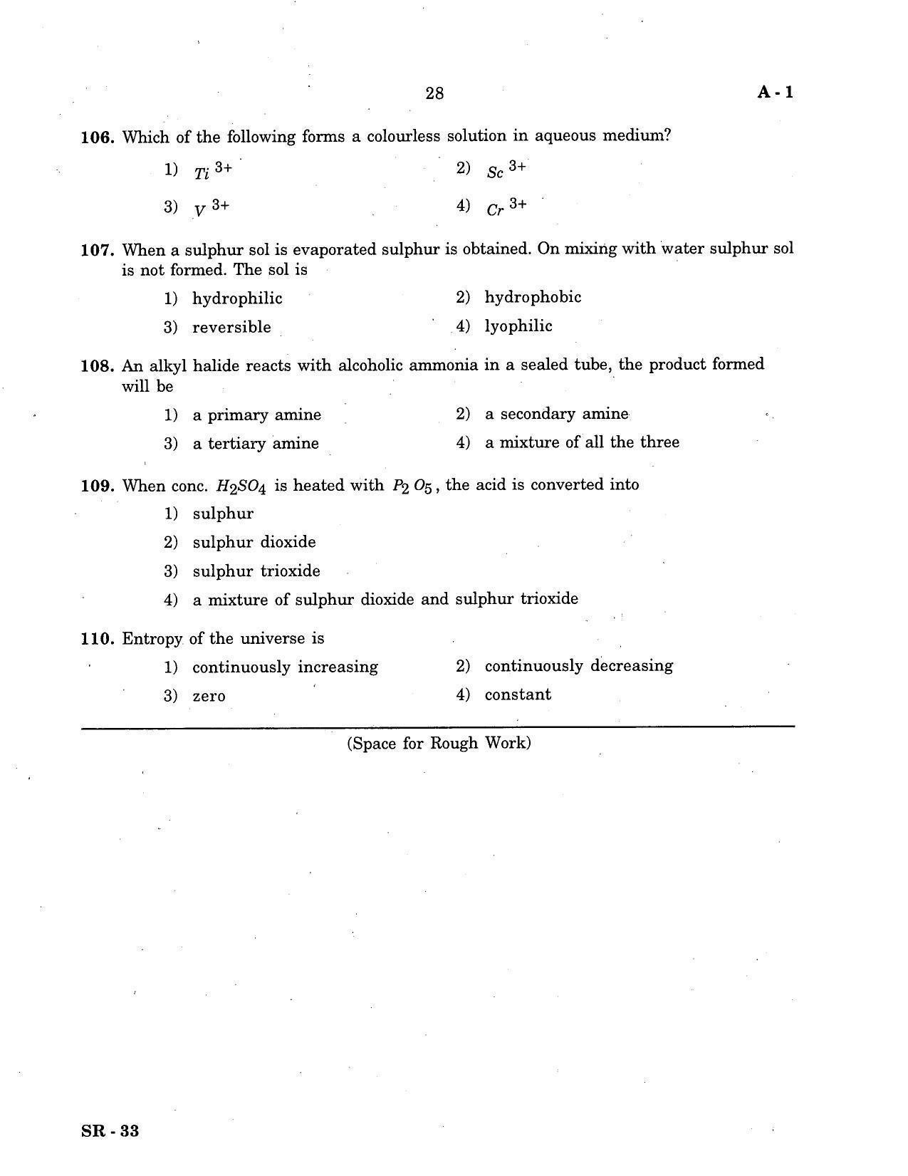 KCET Chemistry 2007 Question Papers - Page 11