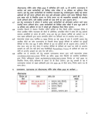 Uttarakhand ANM GNM 2025 Syllabus