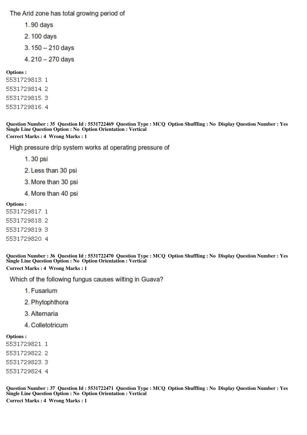 ICAR AIEEA PG 2019 HORTICULTURE Question Paper - Page 13