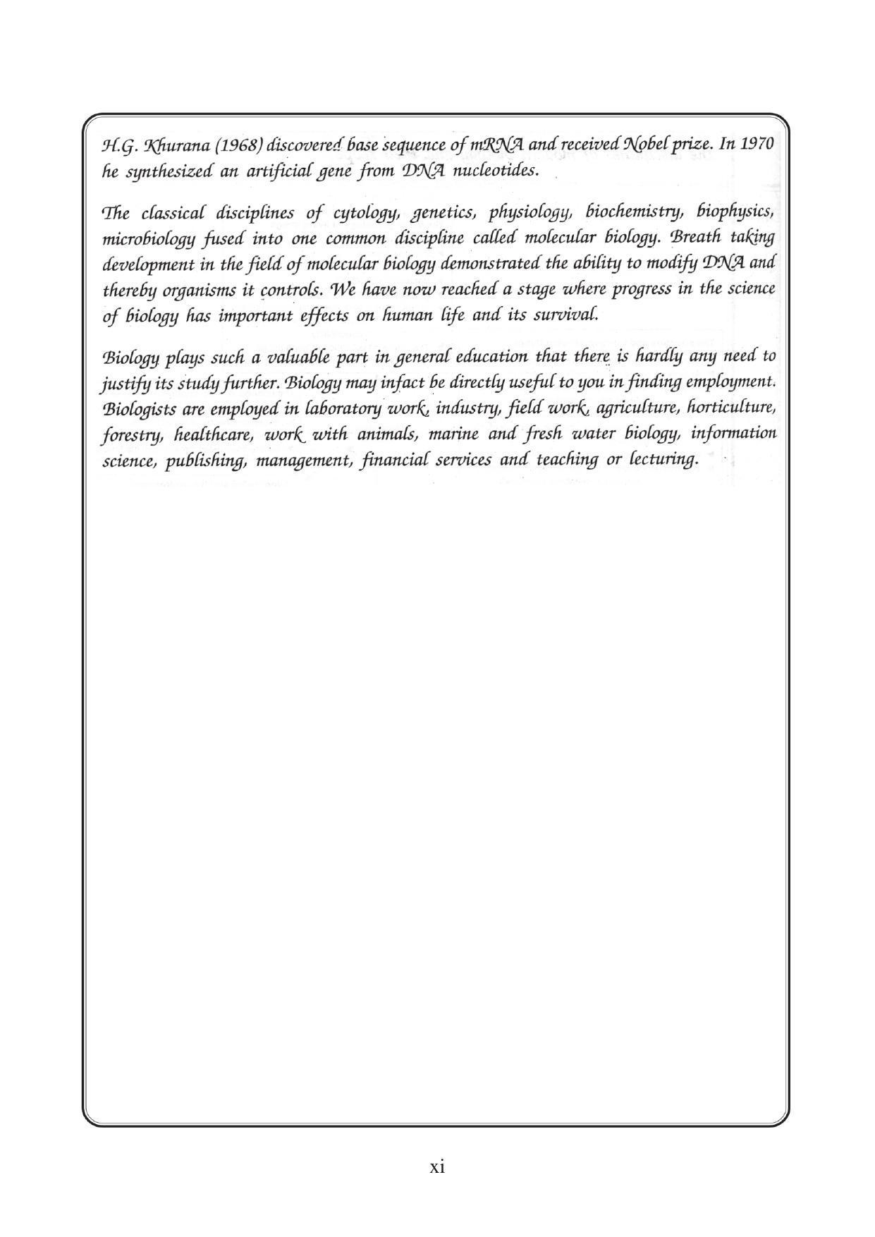 TS SCERT Inter 1st Year Biology Text Book Vol-I Path 1 (English Medium) Text Book - Page 11