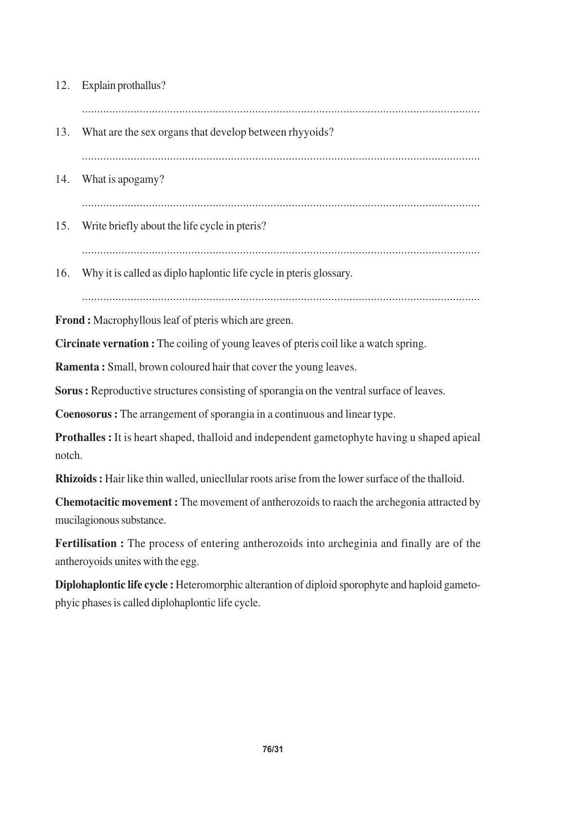 TS SCERT Inter 1st Year Biology Text Book Vol-I Path 1 (English Medium) Text Book - Page 135
