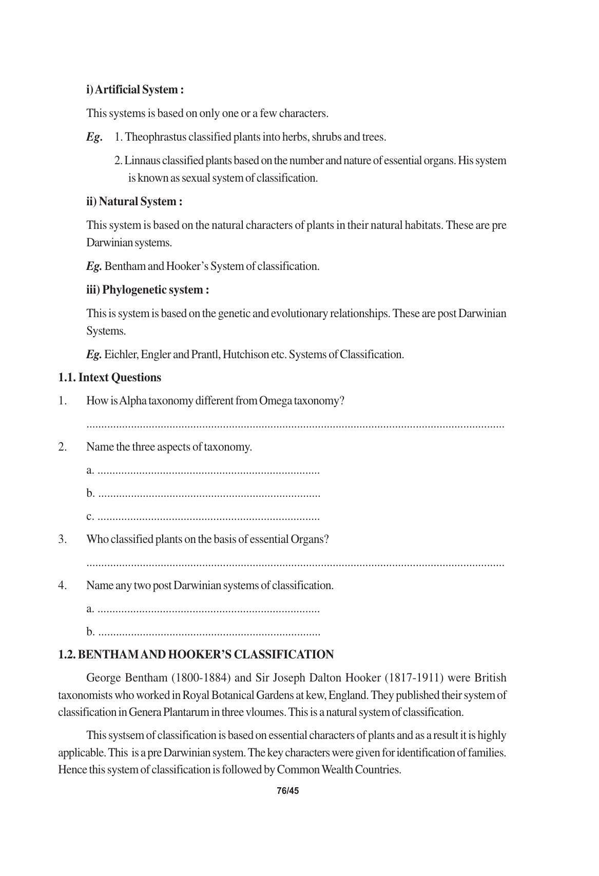 TS SCERT Inter 1st Year Biology Text Book Vol-I Path 1 (English Medium) Text Book - Page 149