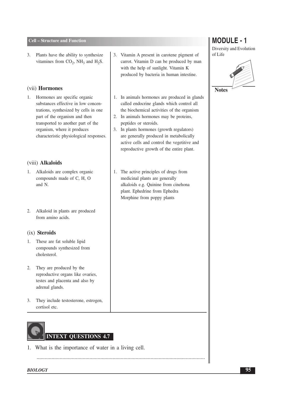 TS SCERT Inter 1st Year Biology Text Book Vol-I Path 1 (English Medium) Text Book - Page 189