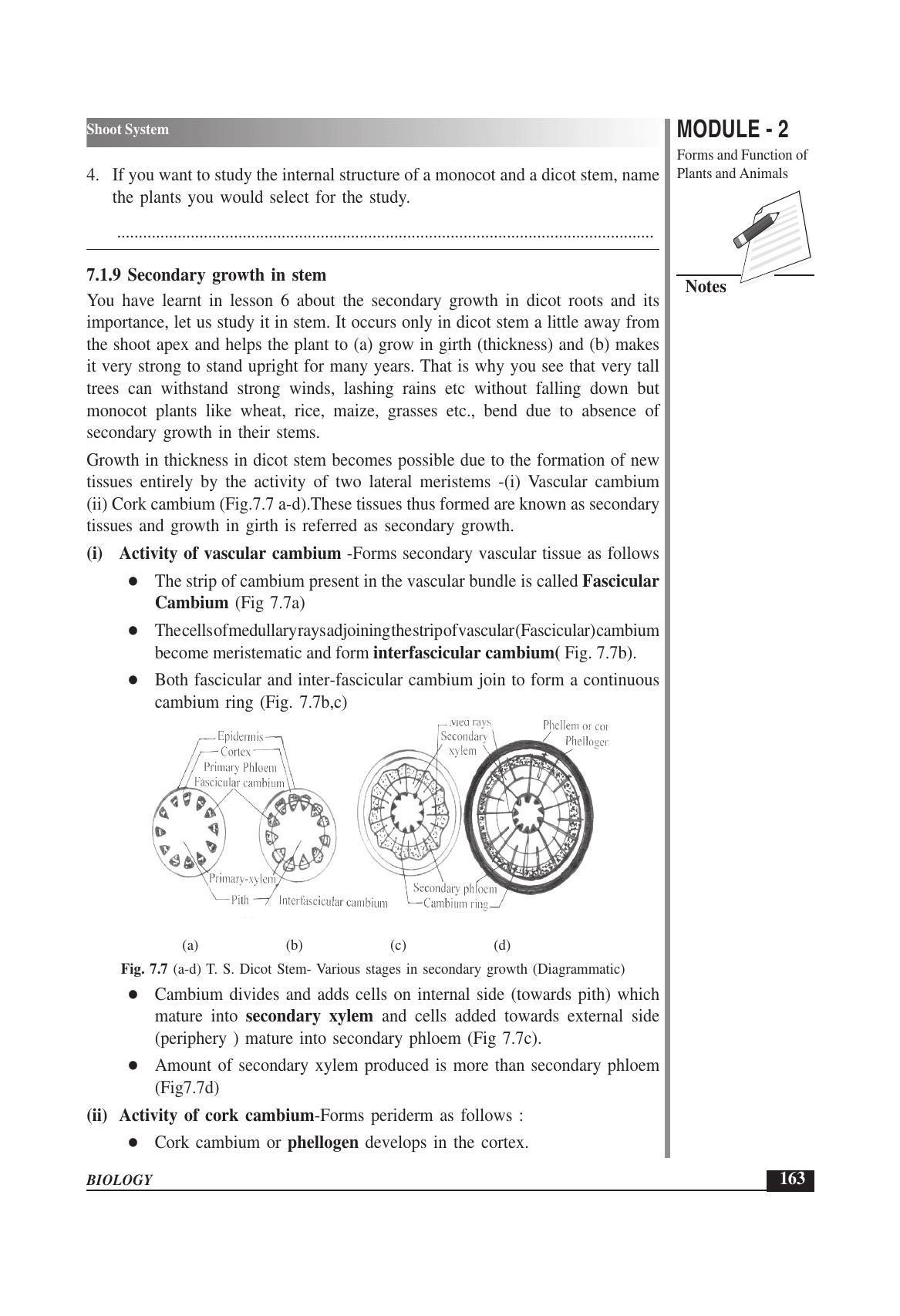 TS SCERT Inter 1st Year Biology Text Book Vol-I Path 1 (English Medium) Text Book - Page 257
