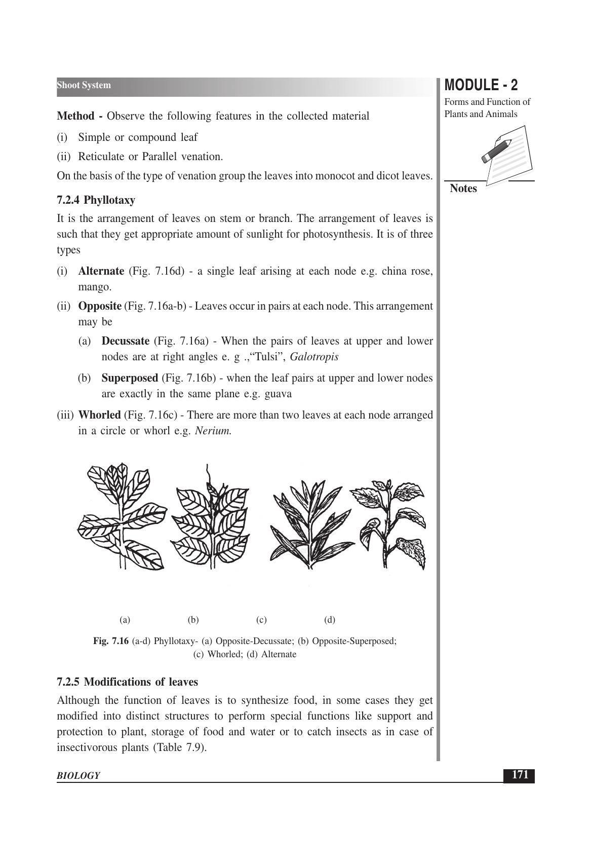 TS SCERT Inter 1st Year Biology Text Book Vol-I Path 1 (English Medium) Text Book - Page 265