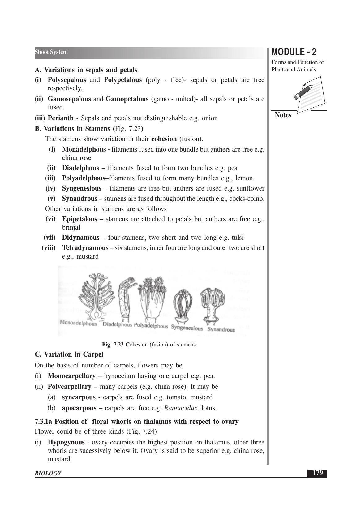 TS SCERT Inter 1st Year Biology Text Book Vol-I Path 1 (English Medium) Text Book - Page 273