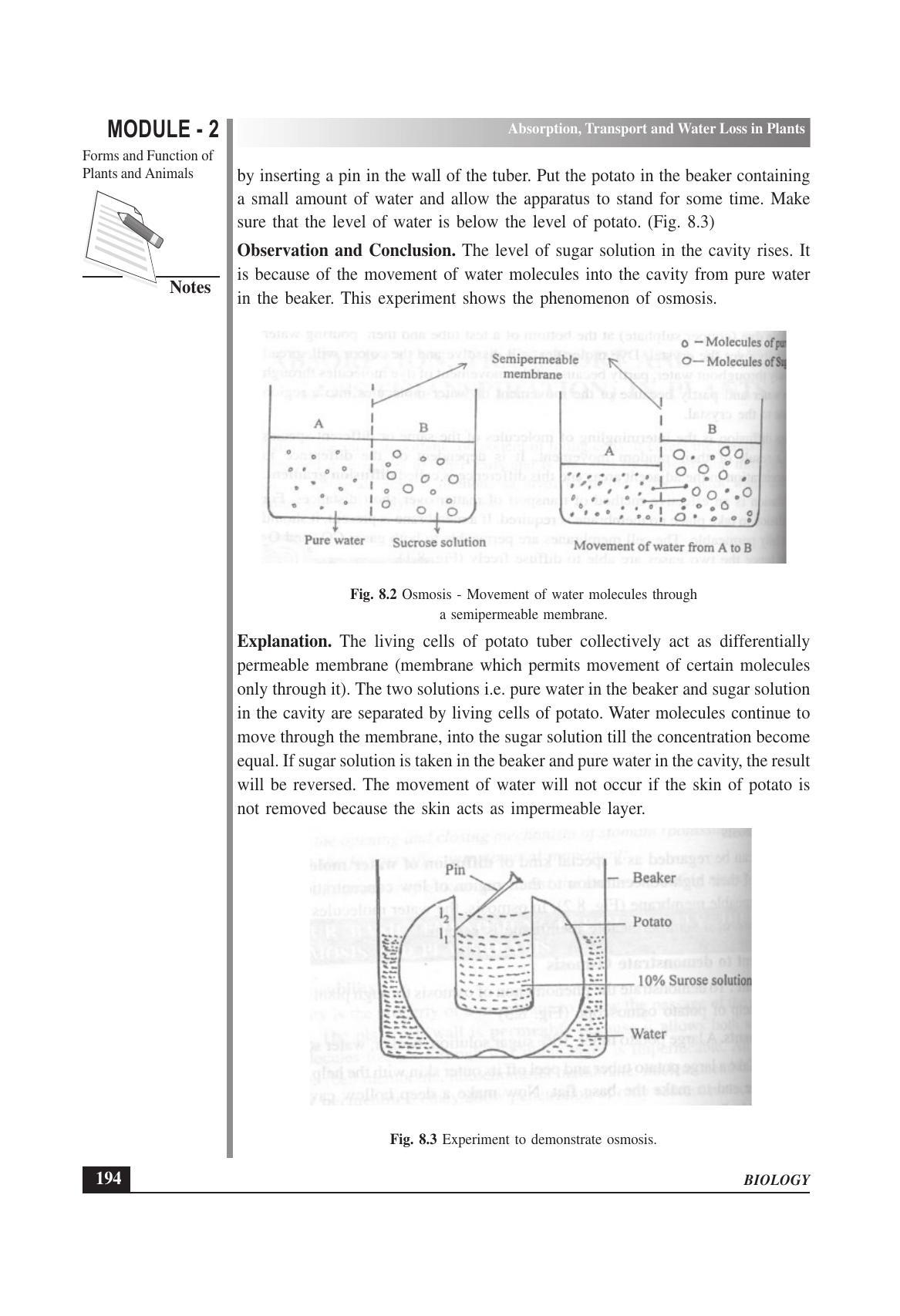 TS SCERT Inter 1st Year Biology Text Book Vol-I Path 1 (English Medium) Text Book - Page 288