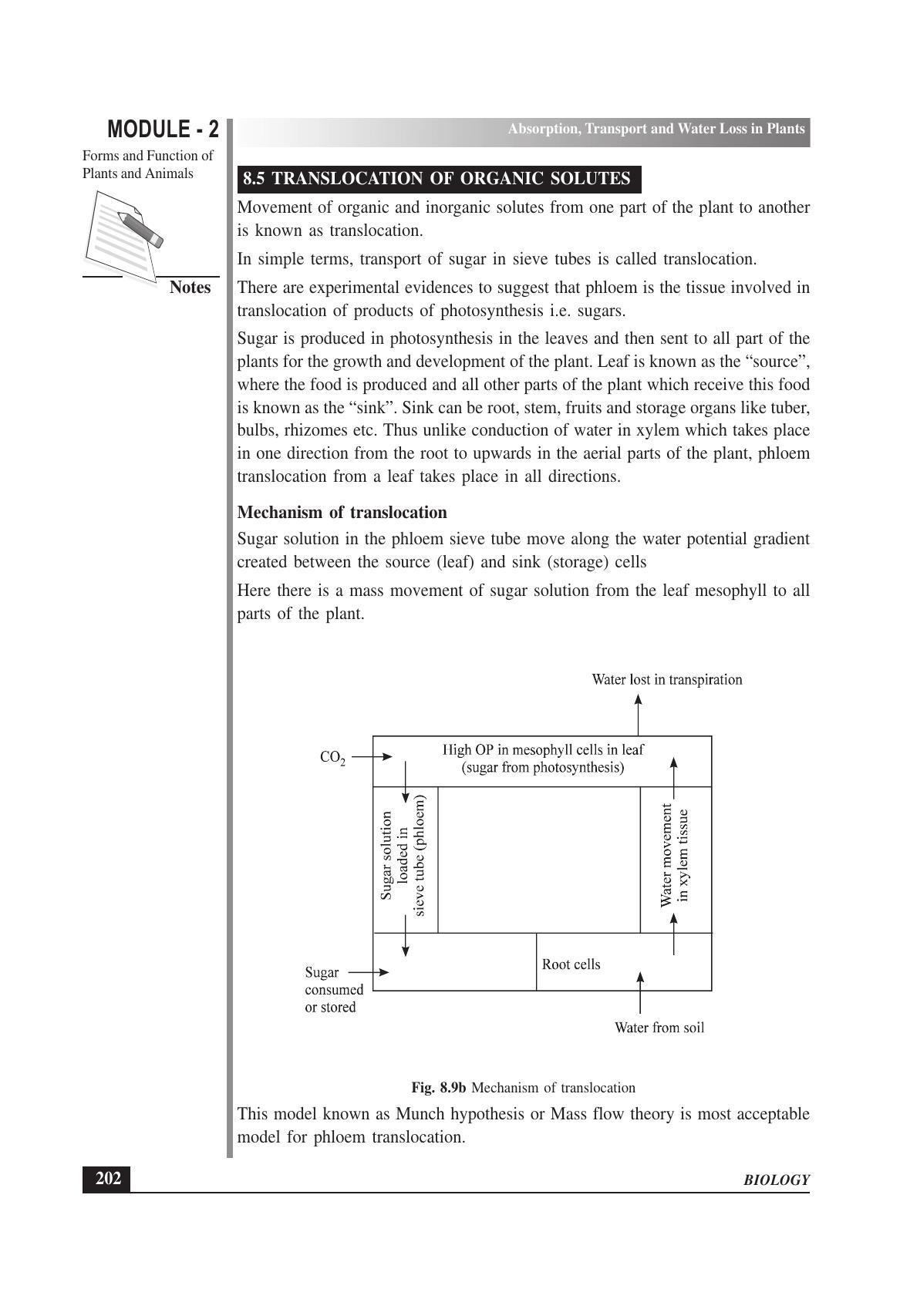 TS SCERT Inter 1st Year Biology Text Book Vol-I Path 1 (English Medium) Text Book - Page 296