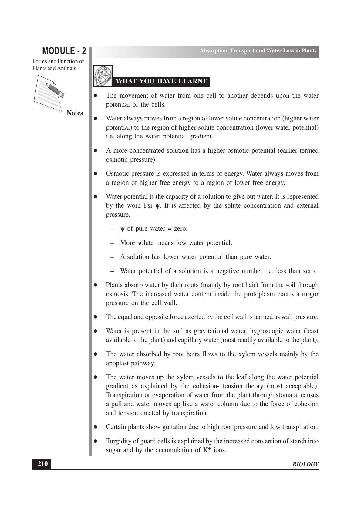 TS SCERT Inter 1st Year Biology Text Book Vol-I Path 1 (English Medium) Text Book - Page 304