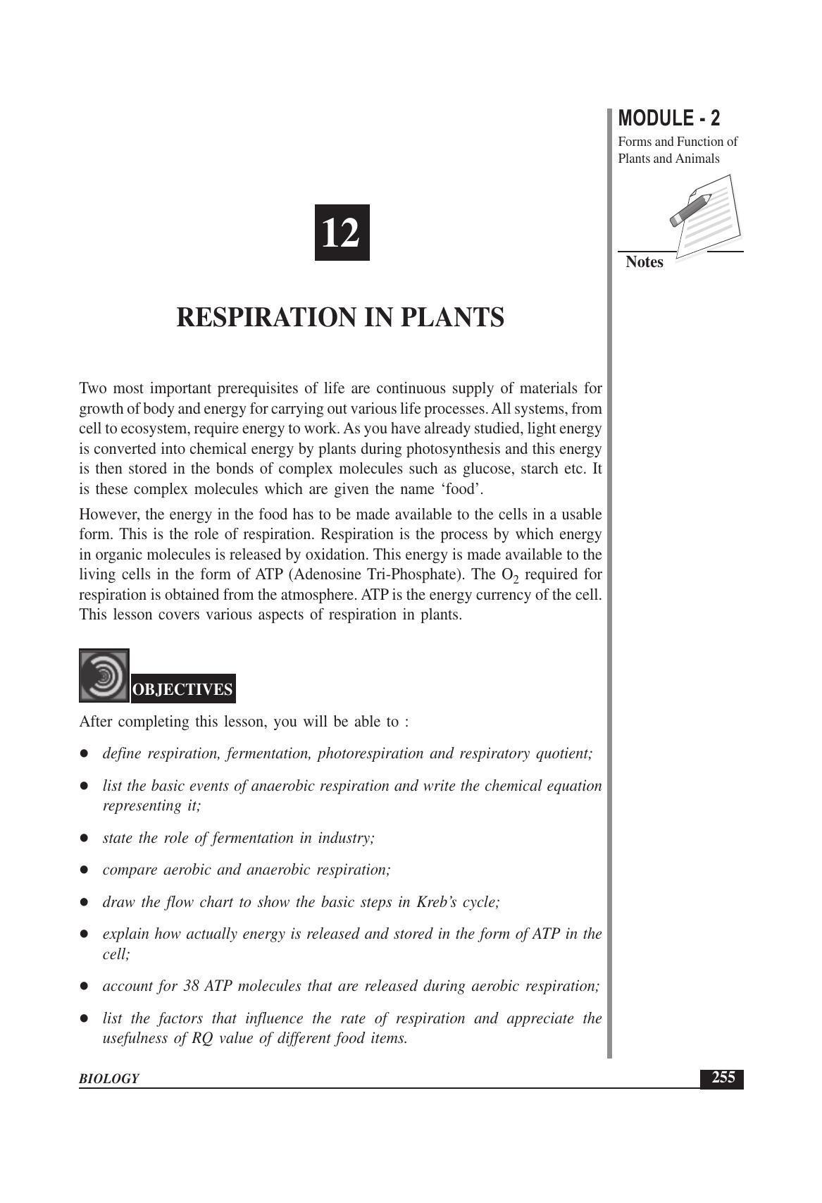 TS SCERT Inter 1st Year Biology Text Book Vol-I Path 1 (English Medium) Text Book - Page 349