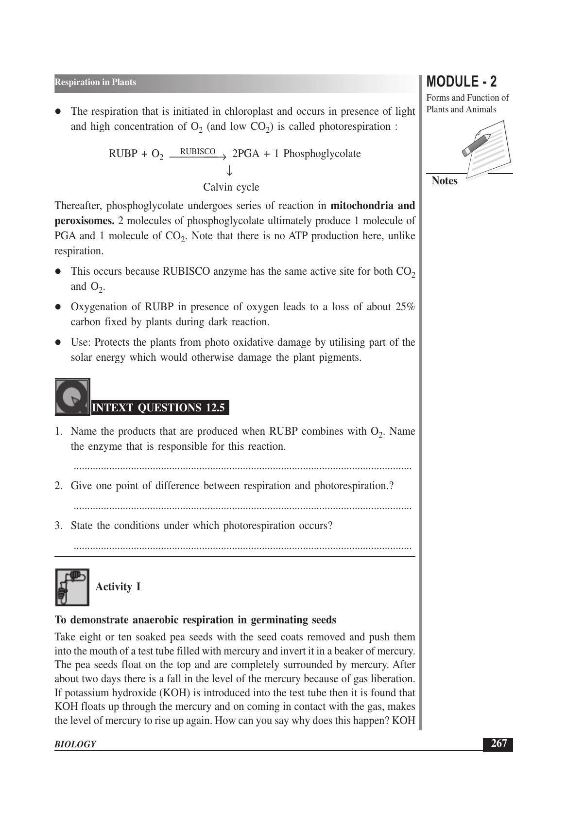 TS SCERT Inter 1st Year Biology Text Book Vol-I Path 1 (English Medium) Text Book - Page 361