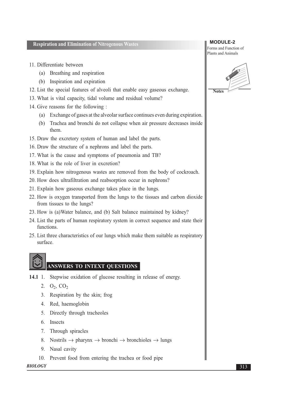 TS SCERT Inter 1st Year Biology Text Book Vol-I Path 1 (English Medium) Text Book - Page 407