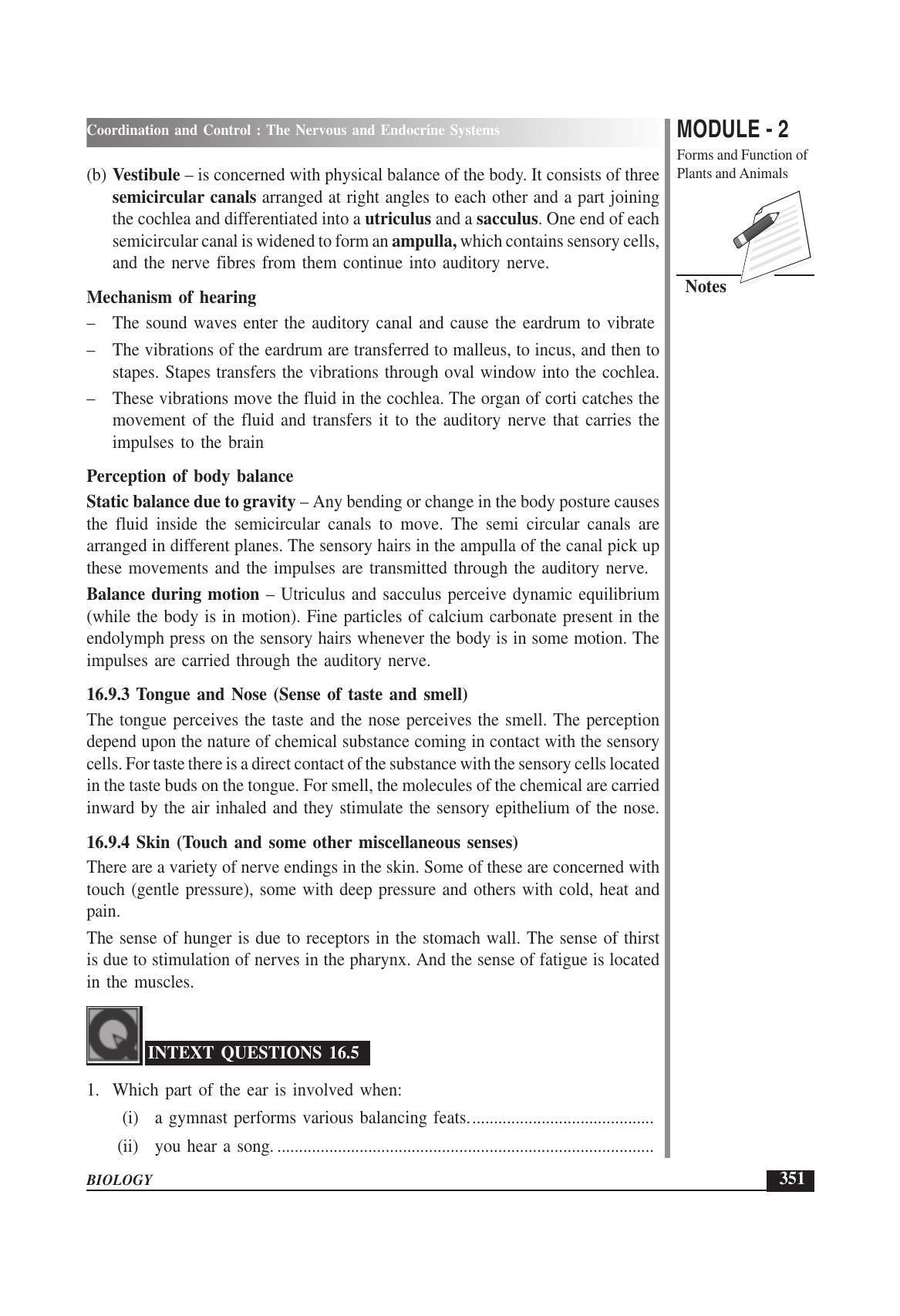 TS SCERT Inter 1st Year Biology Text Book Vol-I Path 1 (English Medium) Text Book - Page 445
