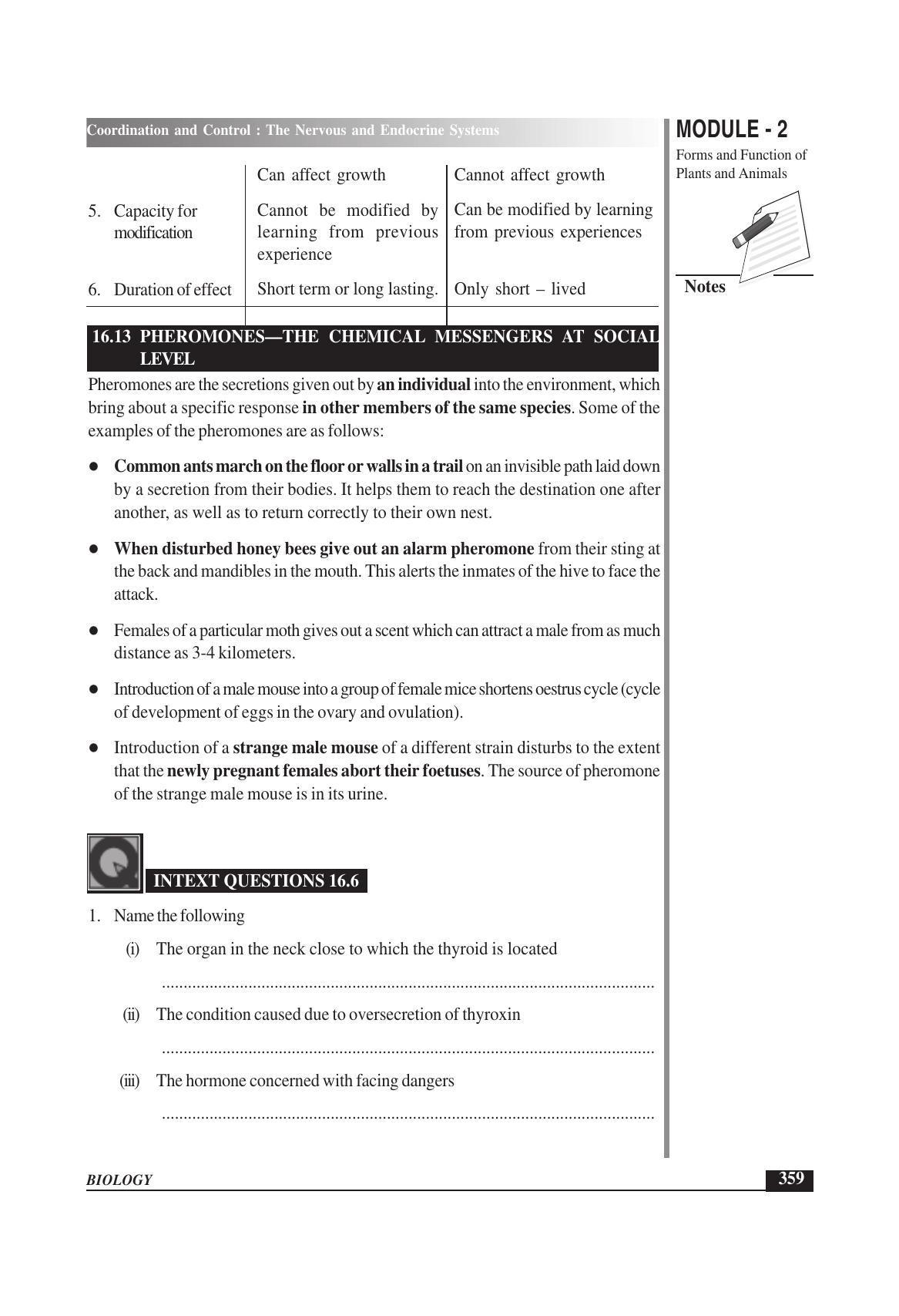 TS SCERT Inter 1st Year Biology Text Book Vol-I Path 1 (English Medium) Text Book - Page 453