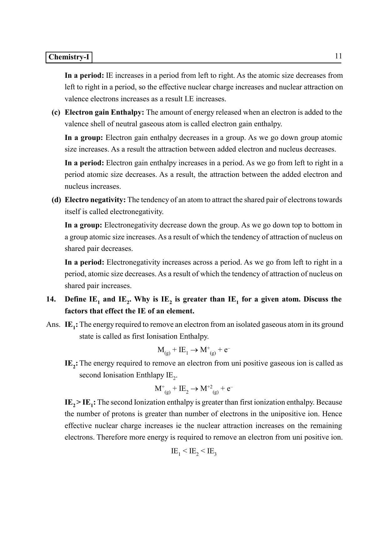 TS SCERT Inter 2nd Year Chemistry I EM Path 1 (Telugu Medium) Text Book - Page 16