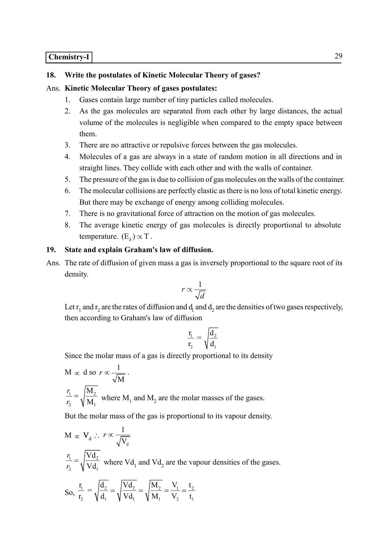 TS SCERT Inter 2nd Year Chemistry I EM Path 1 (Telugu Medium) Text Book - Page 34