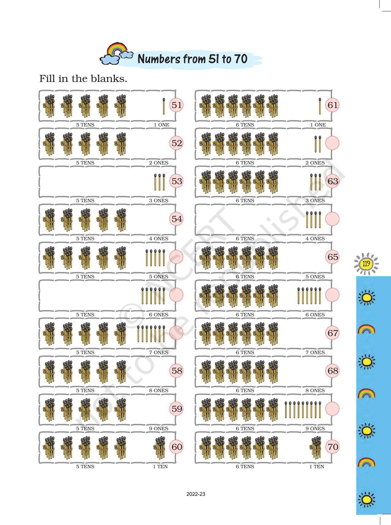 NCERT Book for Class 1 Maths :Chapter 11-Numbers - Page 3