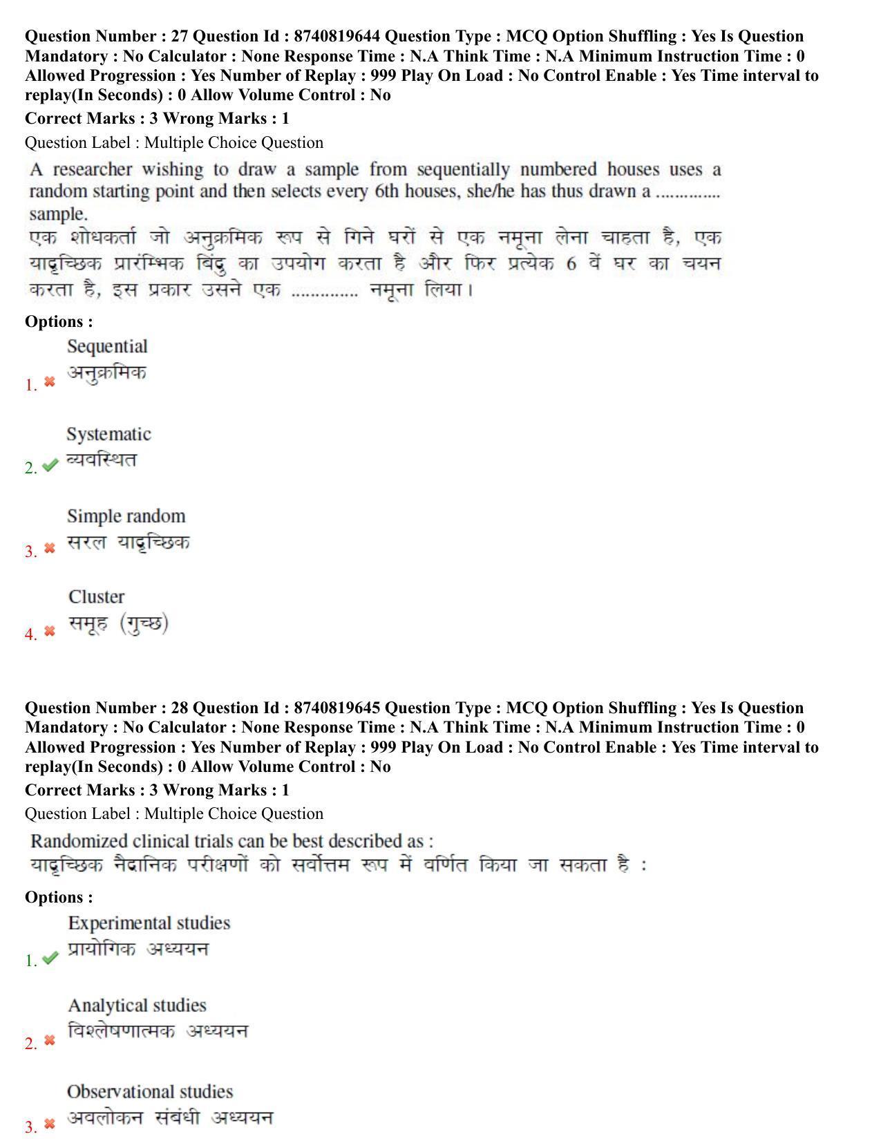 BHU RET Education 2021 Question Paper - Page 16